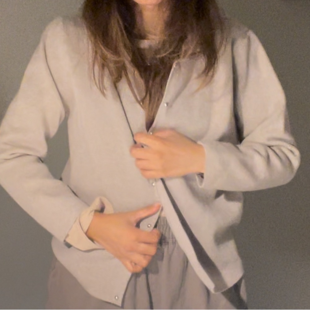 Cream cardigan